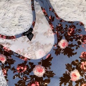 Cute floral tank top